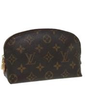 Pre-owned Canvas louis-vuitton-bags Louis Vuitton Vintage , Brown , Da...