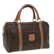 Pre-owned Leather handbags Celine Vintage , Brown , Dames