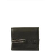 Pre-owned Canvas wallets Loewe Pre-owned , Black , Dames