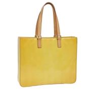 Pre-owned Leather louis-vuitton-bags Louis Vuitton Vintage , Yellow , ...