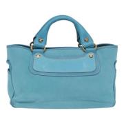 Pre-owned Suede celine-bags Celine Vintage , Blue , Dames