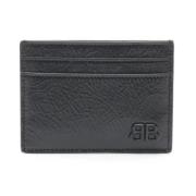 Pre-owned Leather wallets Balenciaga Vintage , Black , Dames