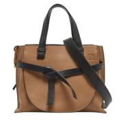 Pre-owned Leather shoulder-bags Loewe Pre-owned , Brown , Dames