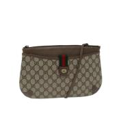 Pre-owned Canvas gucci-bags Gucci Vintage , Beige , Dames