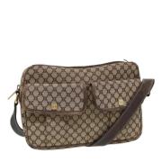 Pre-owned Canvas celine-bags Celine Vintage , Brown , Dames