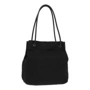 Pre-owned Canvas shoulder-bags Gucci Vintage , Black , Dames