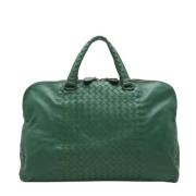 Pre-owned Leather handbags Bottega Veneta Vintage , Green , Dames