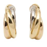 Pre-owned Rose Gold earrings Cartier Vintage , Yellow , Dames