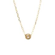 Pre-owned Rose Gold necklaces Cartier Vintage , Yellow , Dames