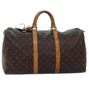 Pre-owned Canvas louis-vuitton-bags Louis Vuitton Vintage , Brown , Da...