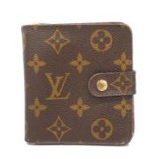 Pre-owned Fabric wallets Louis Vuitton Vintage , Brown , Dames