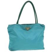 Pre-owned Nylon prada-bags Prada Vintage , Blue , Dames