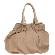 Pre-owned Leather celine-bags Celine Vintage , Beige , Dames