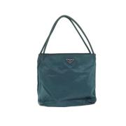 Pre-owned Nylon prada-bags Prada Vintage , Blue , Dames