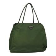 Pre-owned Nylon prada-bags Prada Vintage , Green , Dames