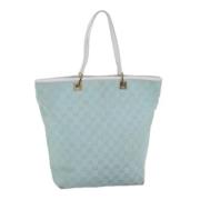 Pre-owned Canvas gucci-bags Gucci Vintage , Blue , Dames