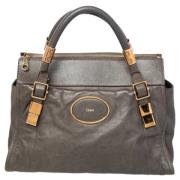 Pre-owned Leather shoulder-bags Chloé Pre-owned , Black , Dames