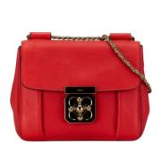 Pre-owned Leather shoulder-bags Chloé Pre-owned , Red , Dames