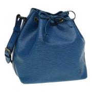 Pre-owned Leather louis-vuitton-bags Louis Vuitton Vintage , Blue , Da...