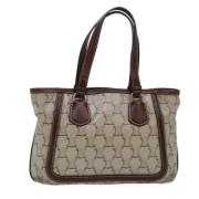 Pre-owned Canvas totes Celine Vintage , Beige , Dames