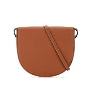 Pre-owned Leather shoulder-bags Loewe Pre-owned , Brown , Dames