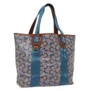 Pre-owned Canvas totes Celine Vintage , Blue , Dames