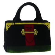 Pre-owned Fabric prada-bags Prada Vintage , Black , Dames