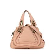 Pre-owned Leather shoulder-bags Chloé Pre-owned , Pink , Dames