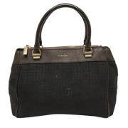 Pre-owned Leather handbags Givenchy Pre-owned , Brown , Dames