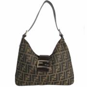 Pre-owned Fabric fendi-bags Fendi Vintage , Brown , Dames