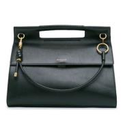 Pre-owned Leather handbags Givenchy Pre-owned , Black , Dames