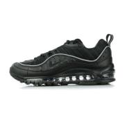 Zwarte lage schoen Air Max 98 Nike , Black , Dames