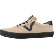 Sport Laag Zwart Sneakers Vans , Beige , Dames