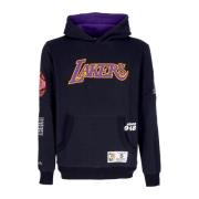 NBA Team Origins Fleece Hoodie Mitchell & Ness , Black , Heren