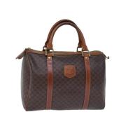 Pre-owned Canvas celine-bags Celine Vintage , Brown , Dames