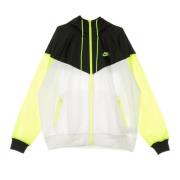 Windjack in Wit/Zwart/Volt Nike , Multicolor , Unisex