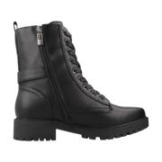 Moderne Veterschoenen voor Vrouwen Mtng , Black , Dames