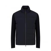 Stijlvolle Windbreaker Jas Armani , Blue , Heren