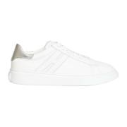 Witte Leren Sneakers voor Vrouwen Hogan , White , Dames