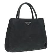 Pre-owned Nylon handbags Prada Vintage , Black , Dames