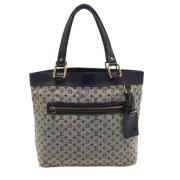 Pre-owned Canvas totes Louis Vuitton Vintage , Beige , Dames