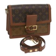 Pre-owned Canvas shoulder-bags Louis Vuitton Vintage , Brown , Dames