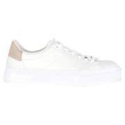 Pre-owned Leather sneakers Givenchy Pre-owned , White , Dames