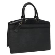 Pre-owned Leather louis-vuitton-bags Louis Vuitton Vintage , Black , D...