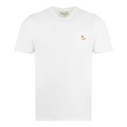 T-Shirts Maison Kitsuné , White , Heren