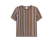 Gestreepte Wollen Gebreide Top PS By Paul Smith , Multicolor , Dames