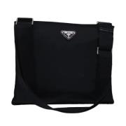 Pre-owned Nylon prada-bags Prada Vintage , Black , Dames