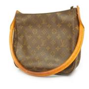 Pre-owned Fabric louis-vuitton-bags Louis Vuitton Vintage , Brown , Da...