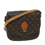 Pre-owned Canvas louis-vuitton-bags Louis Vuitton Vintage , Brown , Da...