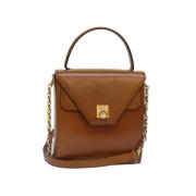 Pre-owned Leather celine-bags Celine Vintage , Brown , Dames